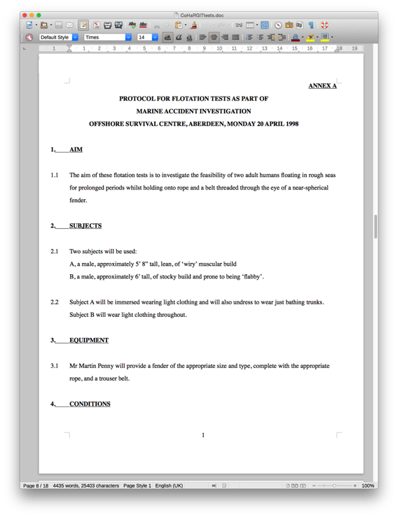 Thanks to the custom import code in LibreOffice, a document from 1998 is brought back to life.