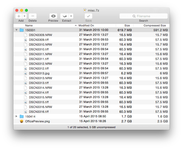 Entropy offers a range of compression methods, but the most efficient are slow, and even they may not achieve much compression.
