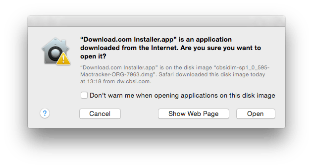 Gatekeeper checks that you want to open freshly downloaded apps, unless from the App Store.