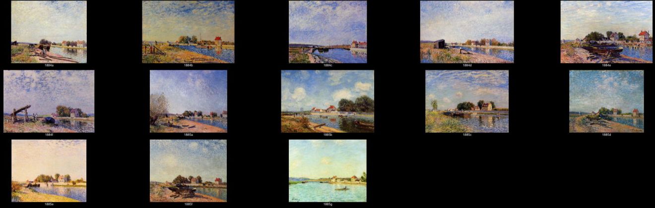 Strength in Numbers 3: Sisley’s series – The Eclectic Light Company
