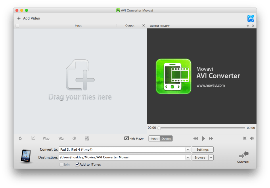 AVI Converter, from the App Store, handles conversion of many recent AVI formats, but not some of the older ones.