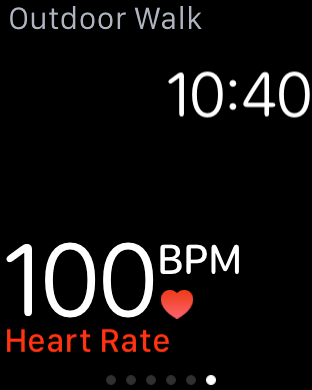 Apple's Workout app can access heart rate measurements, but those from third parties are locked out until the Autumn.