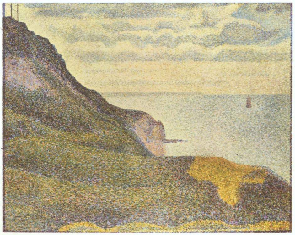 Georges Seurat, The Grues and the Percée (1888), oil on canvas, 65.1 x 80.9 cm, National Gallery of Art, Washington, DC. Wikimedia Commons.