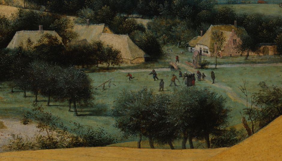 Pieter Bruegel the Elder, The Harvesters (detail) (1565), oil on panel, 119 x 162 cm, Metropolitan Museum of Art, New York, NY. Wikimedia Commons.