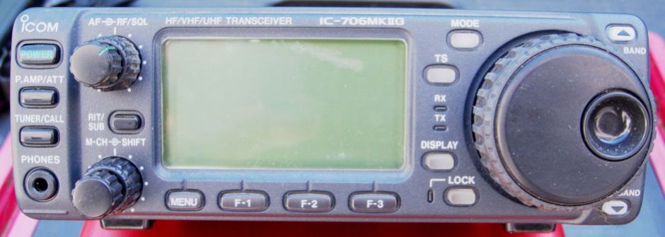Icom IC-706MKIIG.