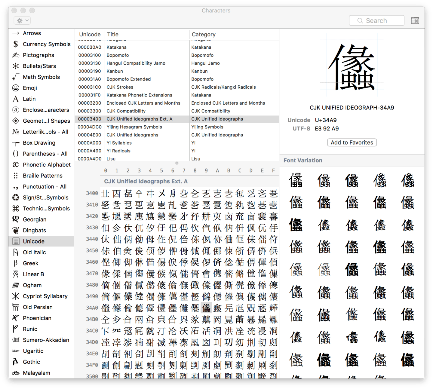 Creating a Chinese font: a long passion – The Eclectic Light Company