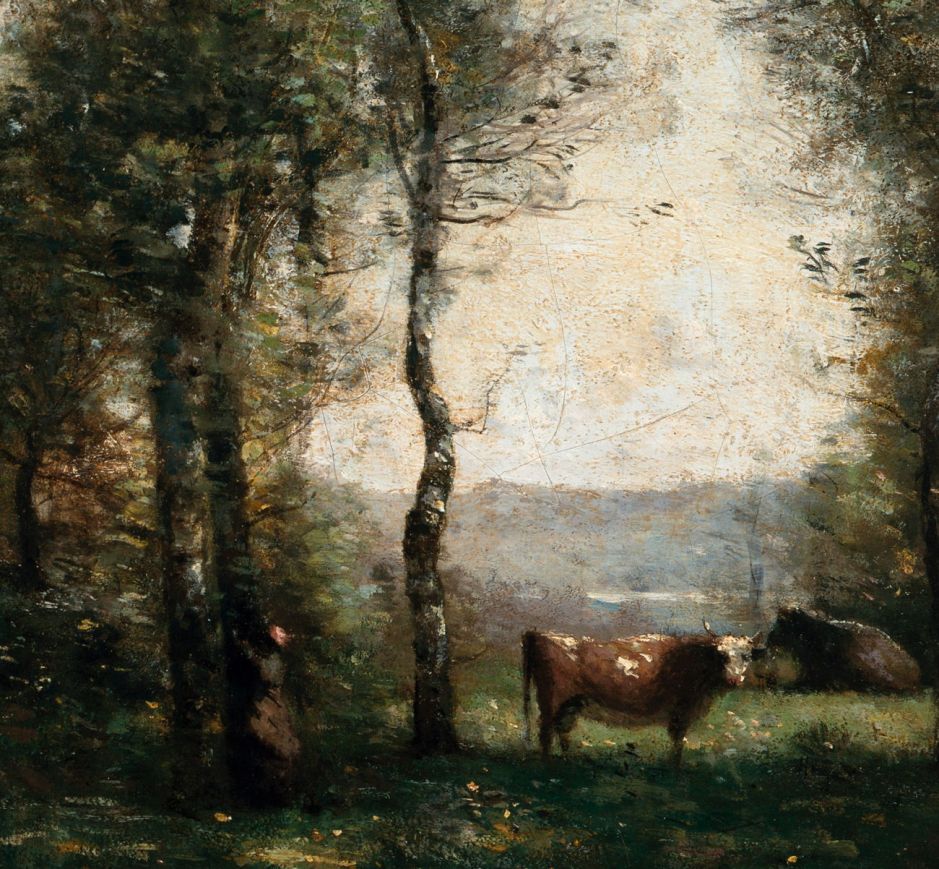 corotwoodedlandscapecowsclearingdet