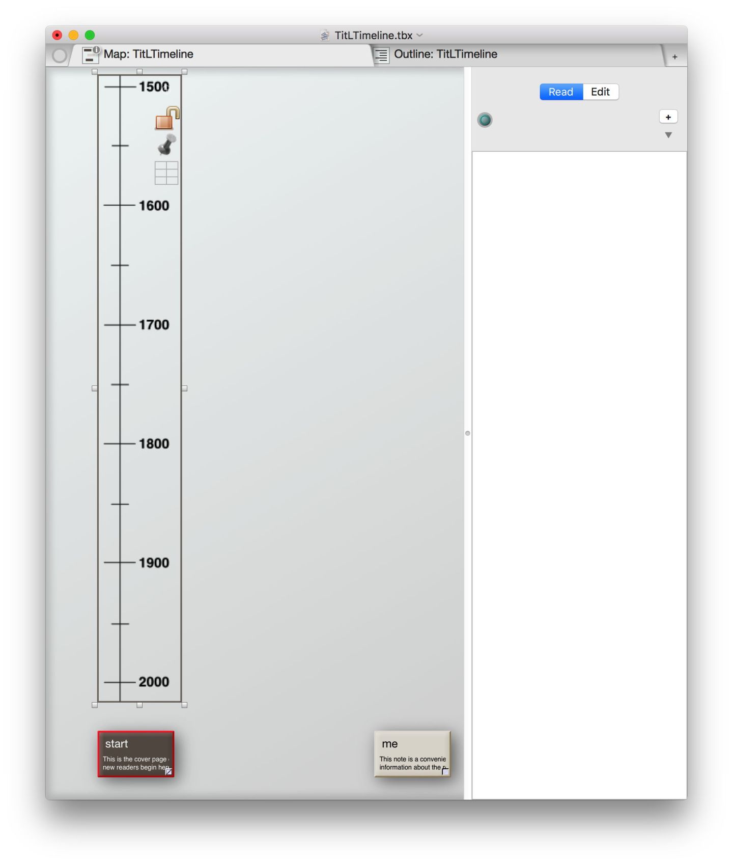 Storyspace 3: building an interactive timeline – The Eclectic Light Company
