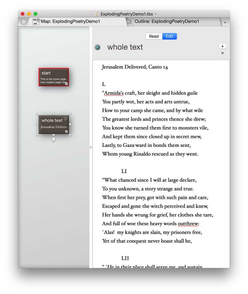 Storyspace 3: exploding poetry, and progress bars – The Eclectic Light ...