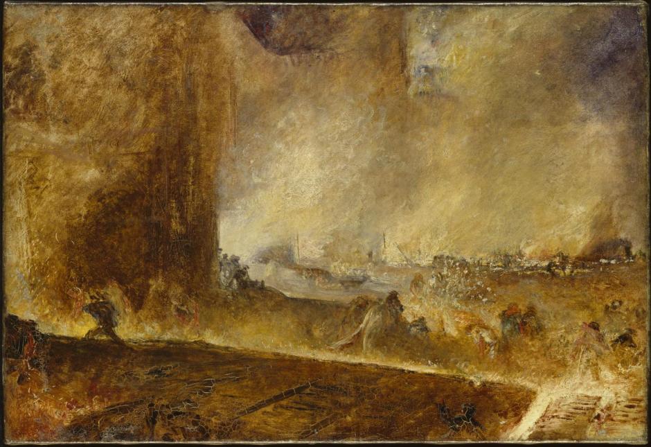 Iron Works, Middlesborough c.1865-70 by Alfred William Hunt 1830-1896