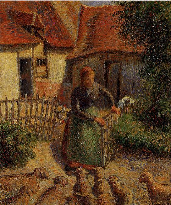pissaroshepherdess