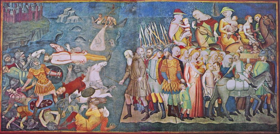 difredicrossingredsea