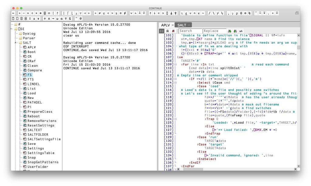 RIP APLX, and welcome Dyalog APL for OS X – The Eclectic Light Company