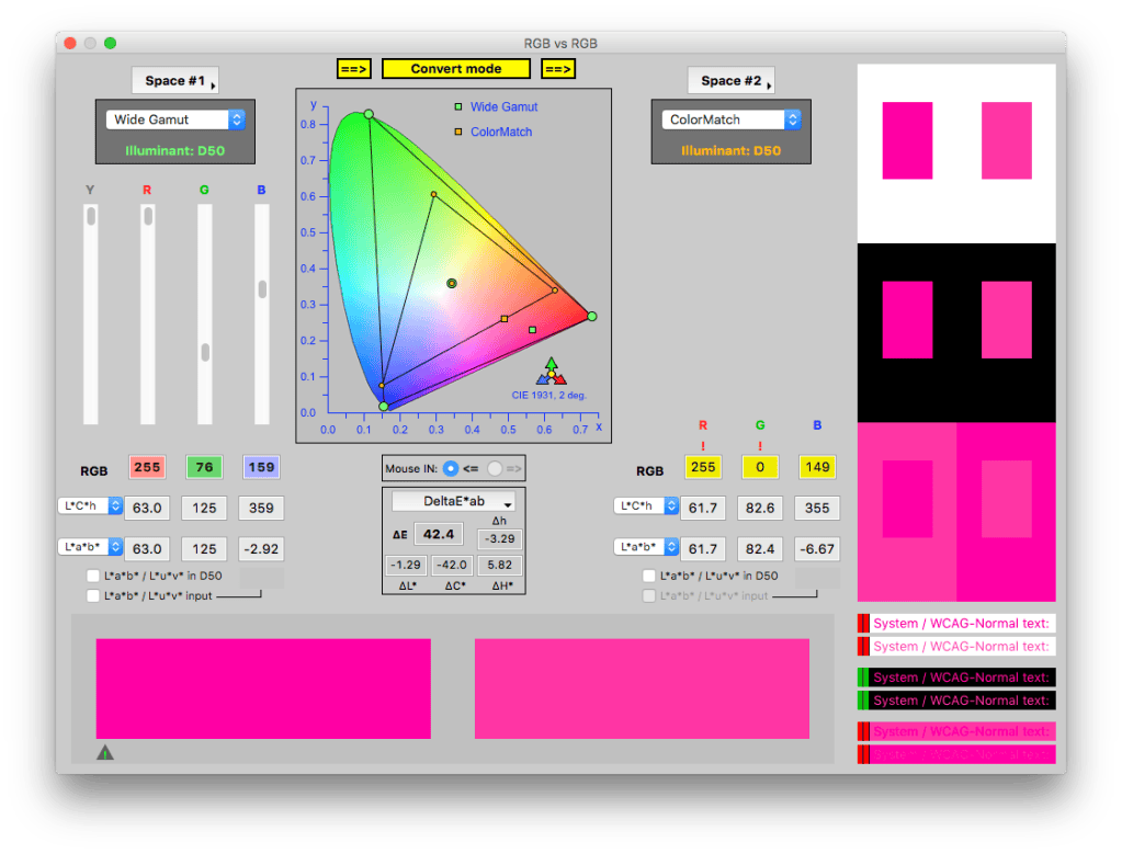 Pc Color Range Chart Colour and computers for the non-pro: 2 – The Eclectic Light Company