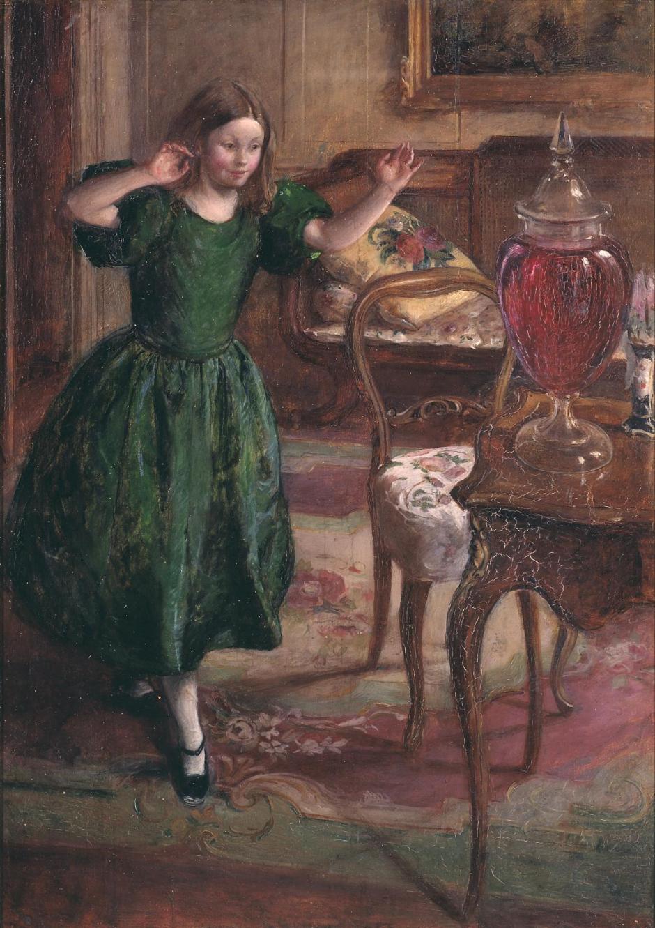 Rosamund and the Purple Jar exhibited 1900 by Henry Tonks 1862-1937