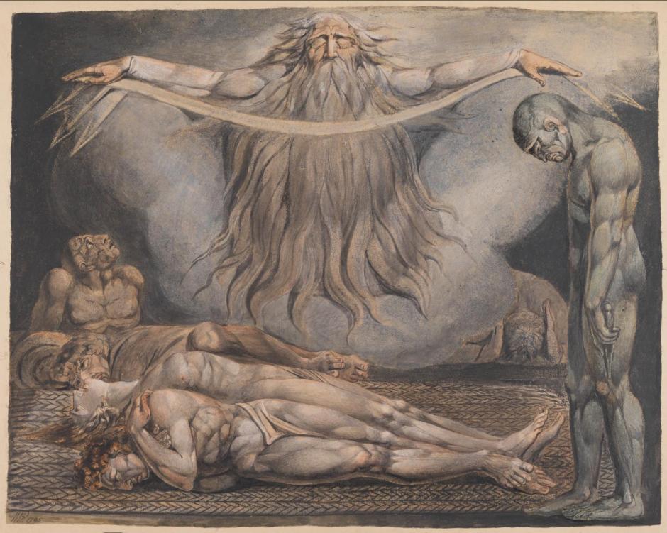The House of Death 1795-c. 1805 by William Blake 1757-1827