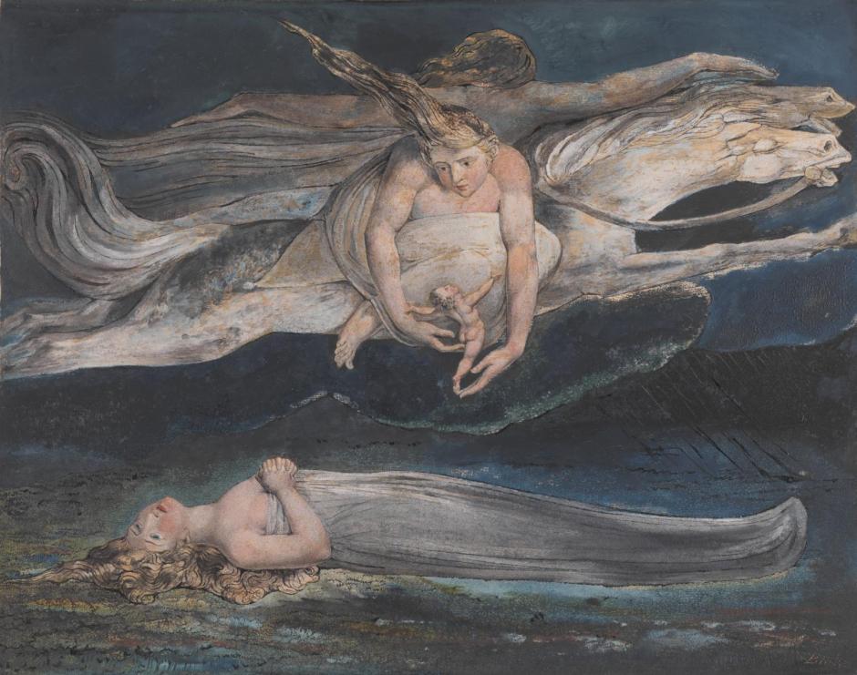 Pity c.1795 by William Blake 1757-1827