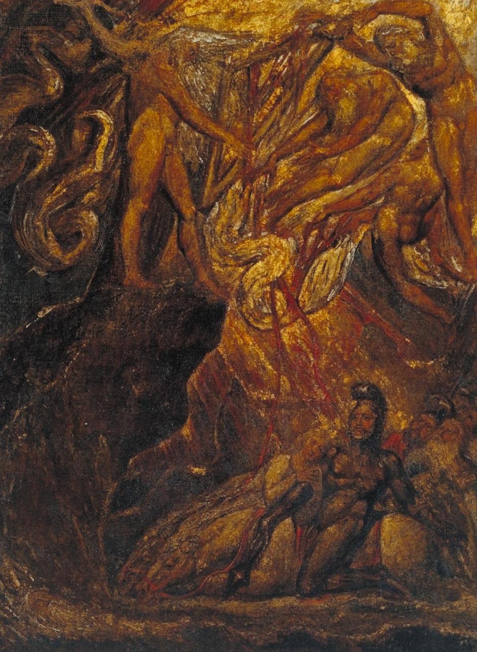 The Bard, from Gray ?1809 by William Blake 1757-1827