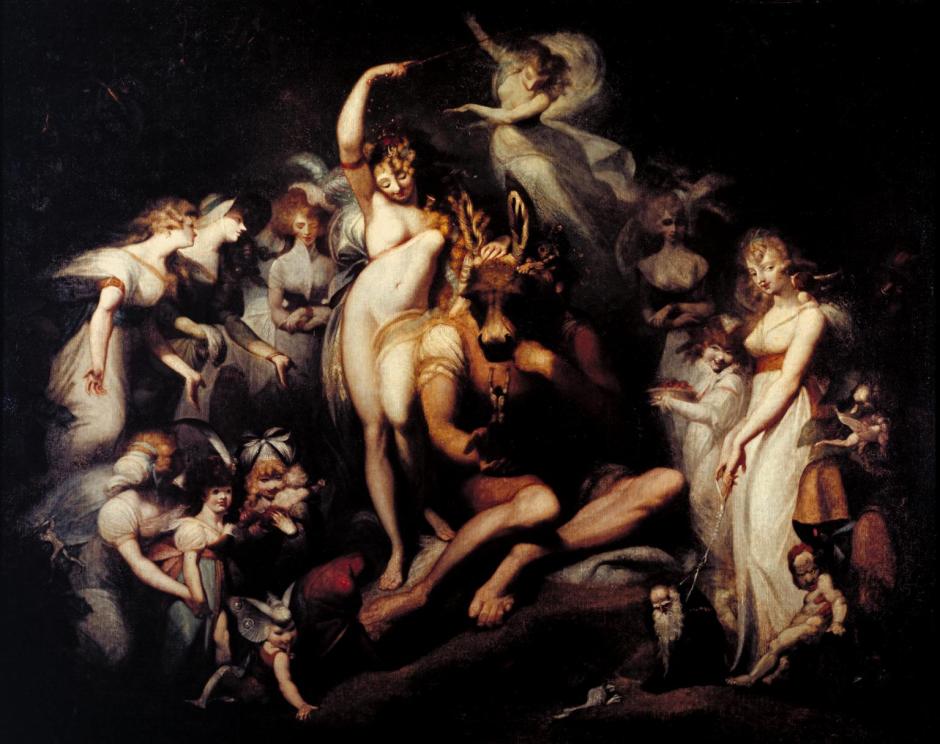 Titania and Bottom c.1790 by Henry Fuseli 1741-1825
