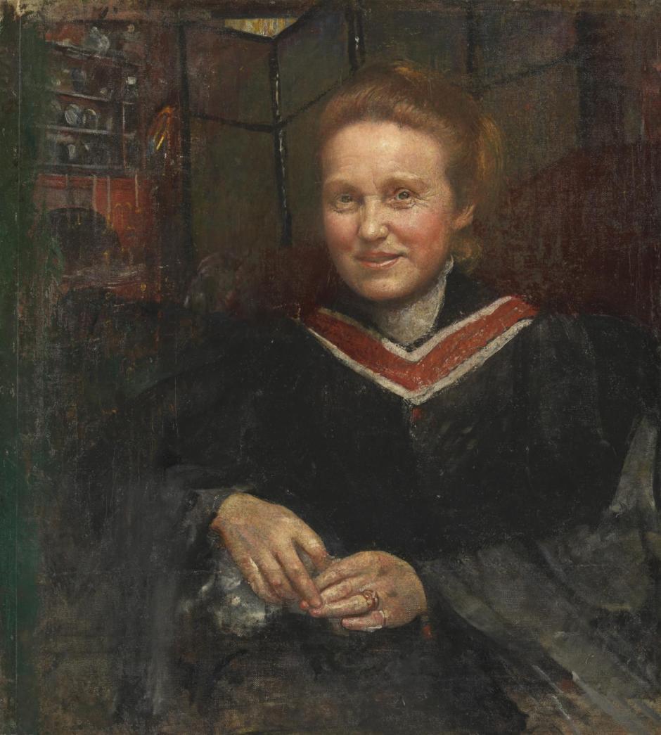 Dame Millicent Fawcett, C.B.E., LL.D. exhibited 1930 by Annie Louisa Swynnerton 1844-1933