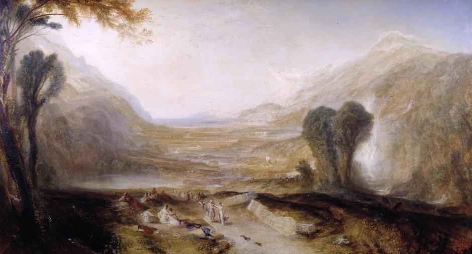 Story of Apollo and Daphne exhibited 1837 by Joseph Mallord William Turner 1775-1851