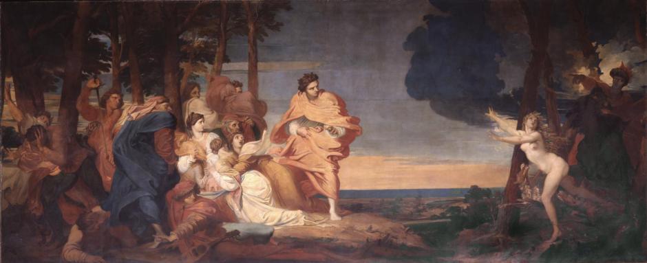 A Story from Boccaccio c.1844-7 by George Frederic Watts 1817-1904