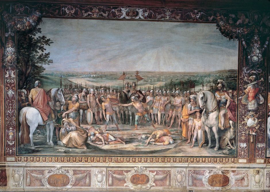 cesaricombatofhoratiicuriatii