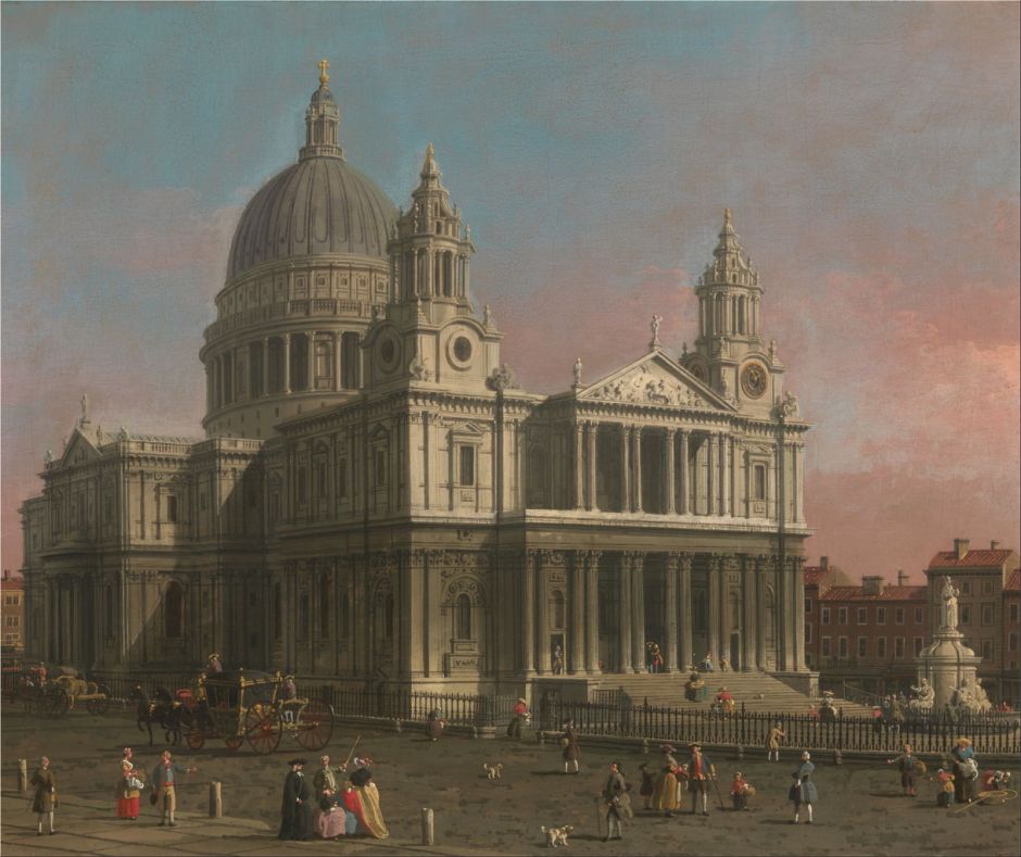 canalettostpaulscathedral