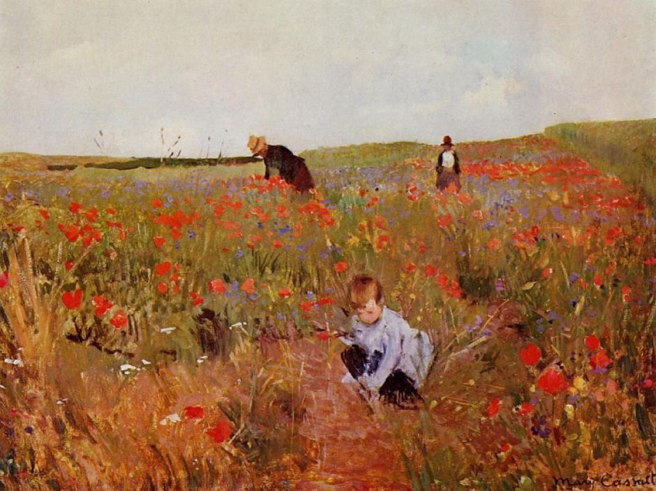 cassattredpoppies