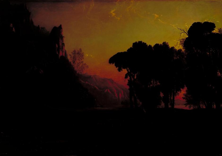 The Wood Nymph's Hymn to the Rising Sun 1845 by Francis Danby 1793-1861