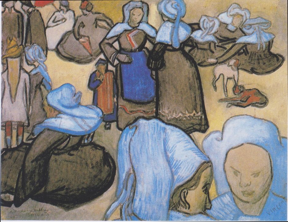 vangoghbretonwomenchildren