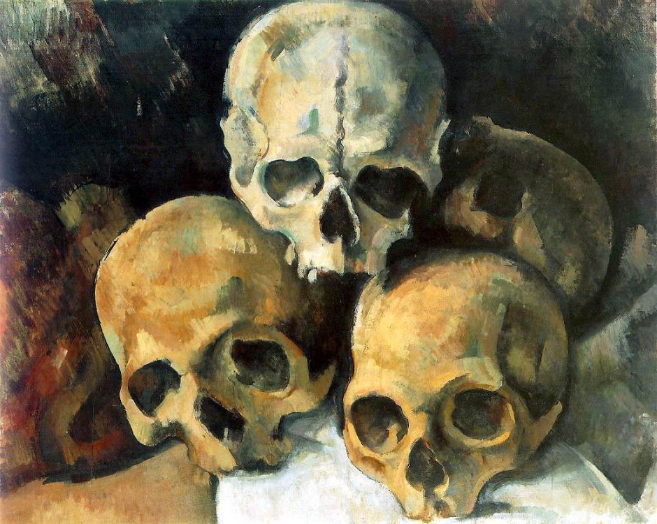 cezannepyramidskulls