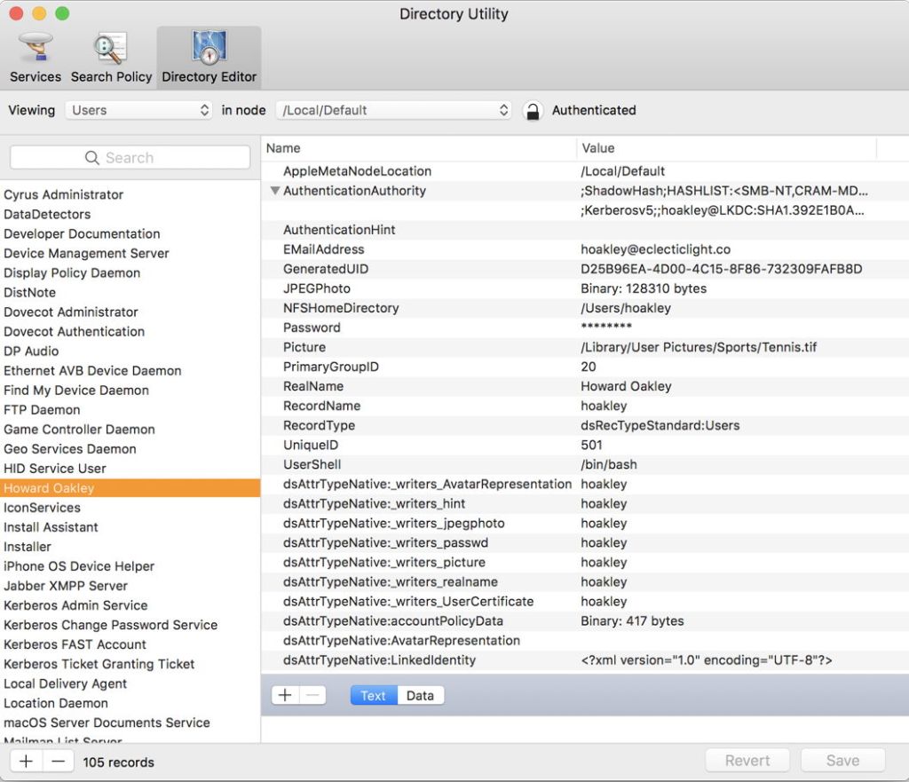 Behind the Scenes: Open Directory and Kerberos – The Eclectic Light Company