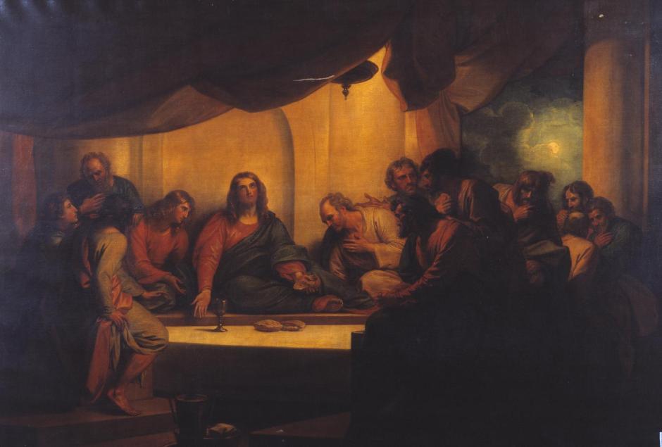 The Last Supper 1784 by Benjamin West 1738-1820