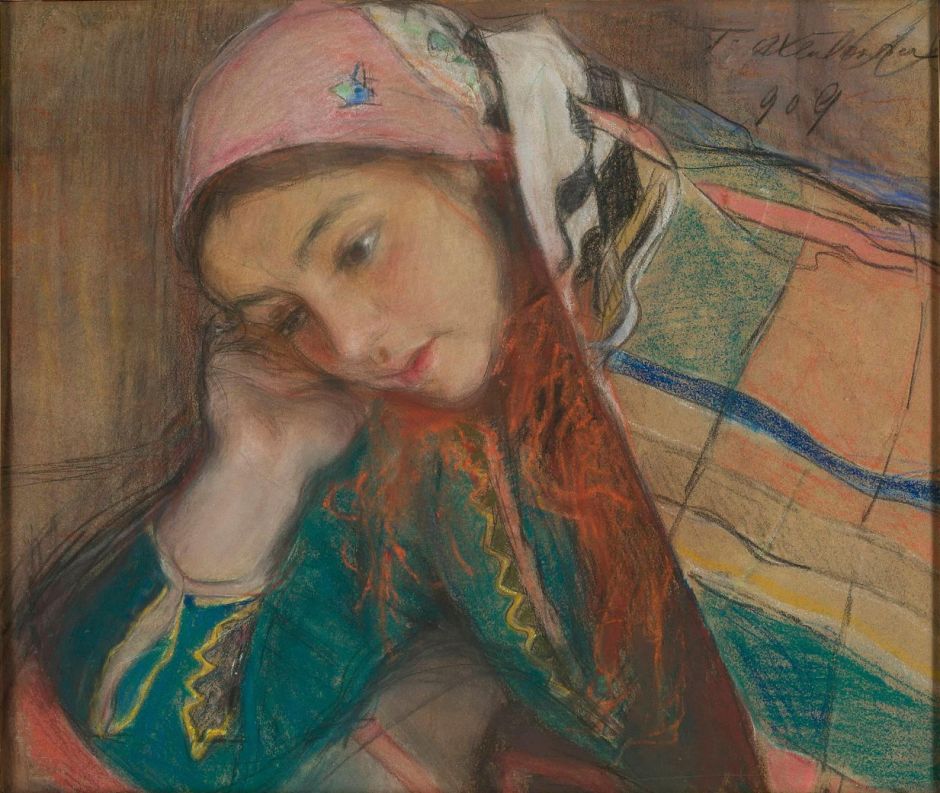 axentowiczgirldressedinkrakow