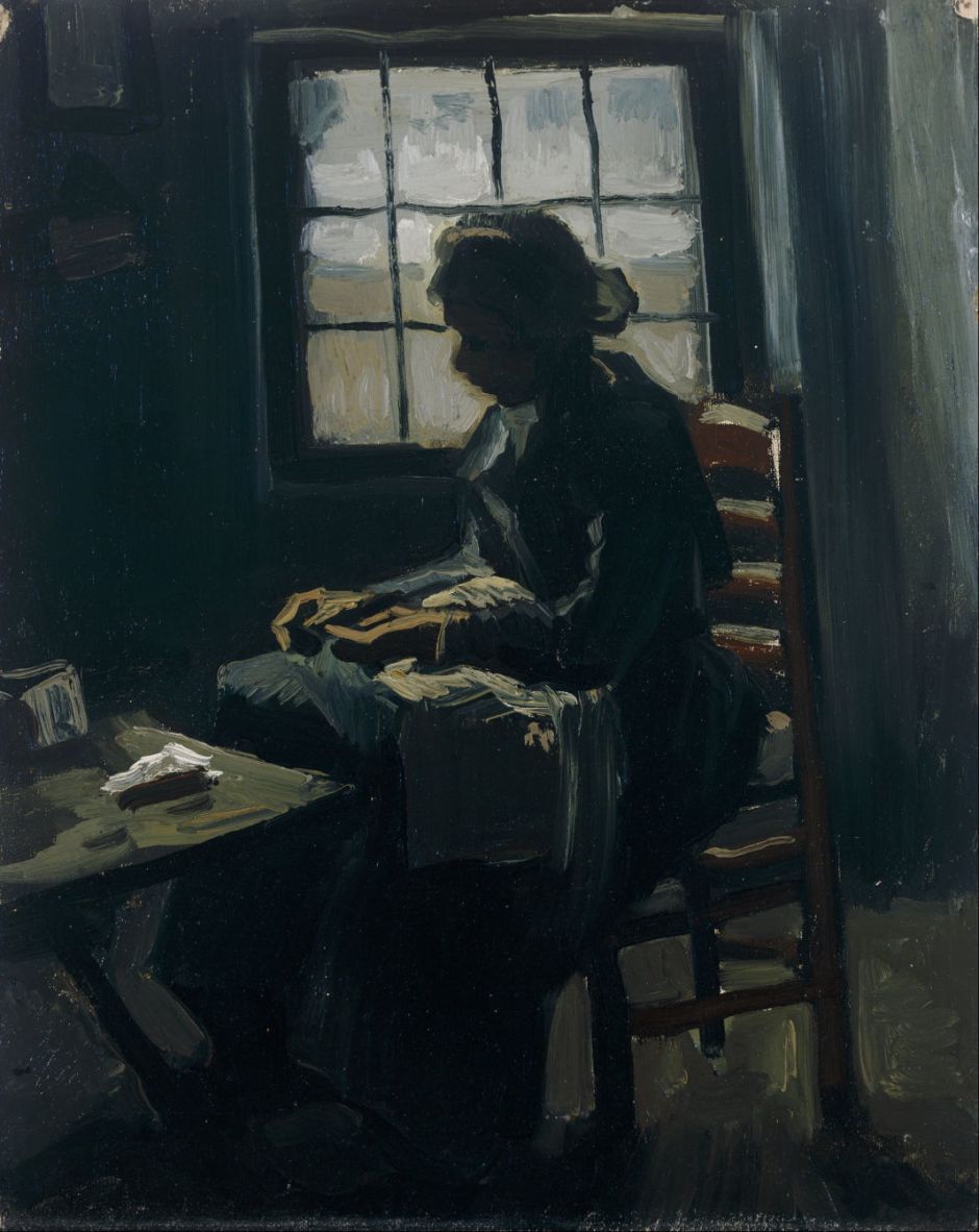 vangoghwomansewing