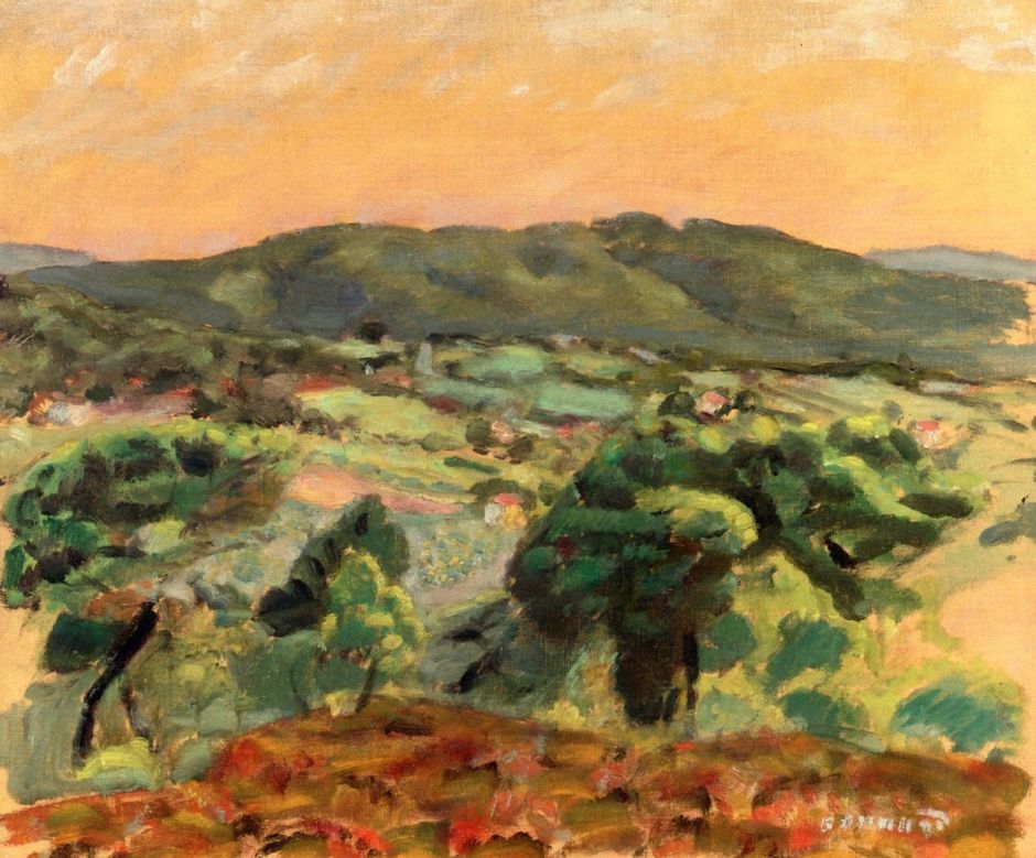 bonnardeveninglandscape1912
