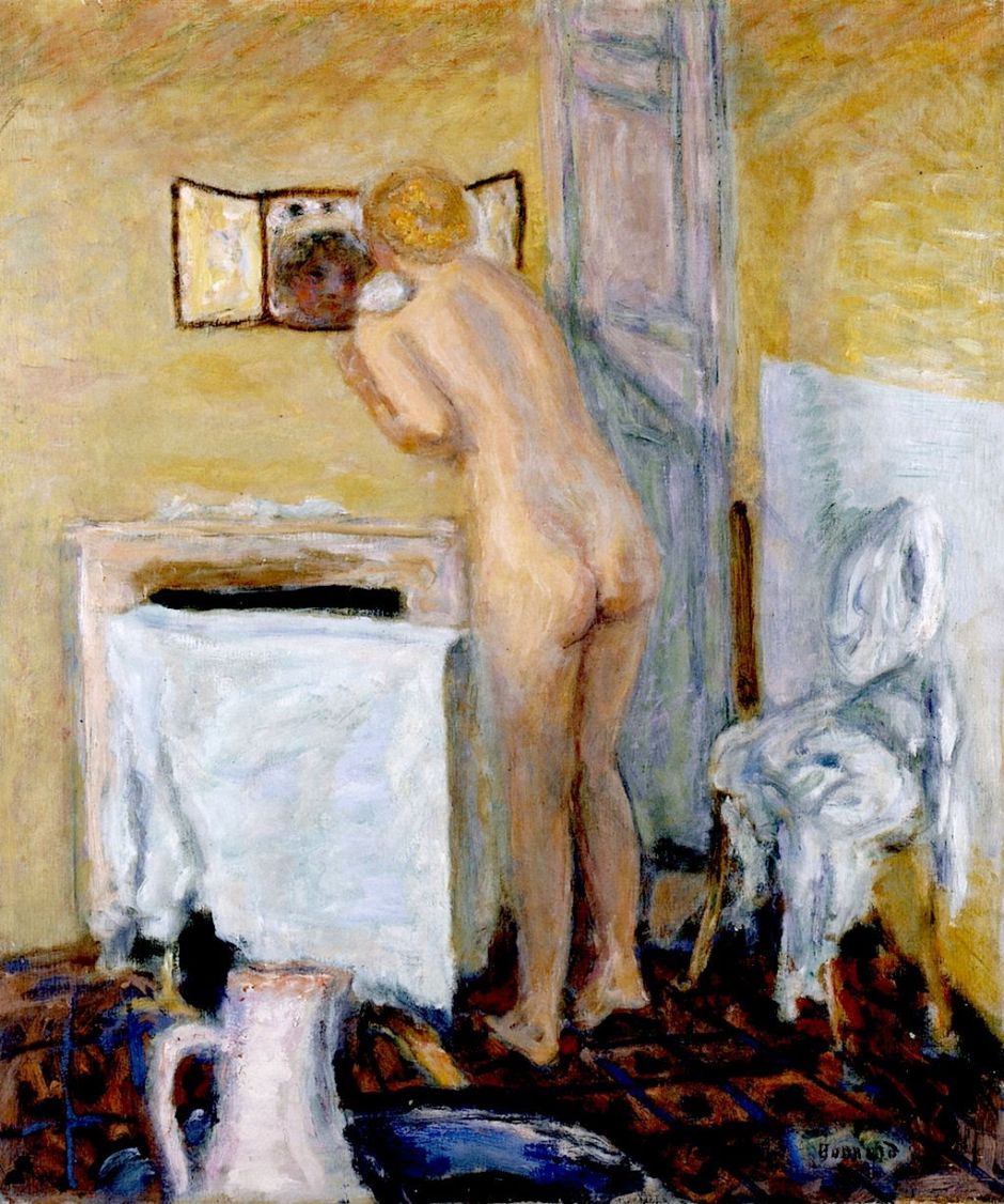 bonnardnudebeforemirror1915