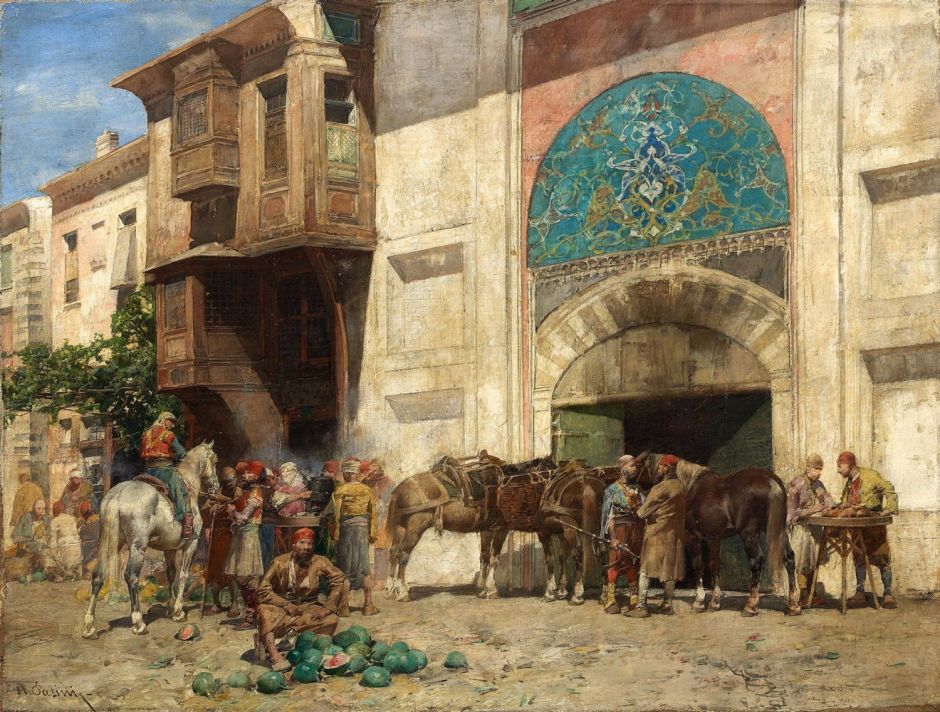 pasinihorsemenentrancebazaar