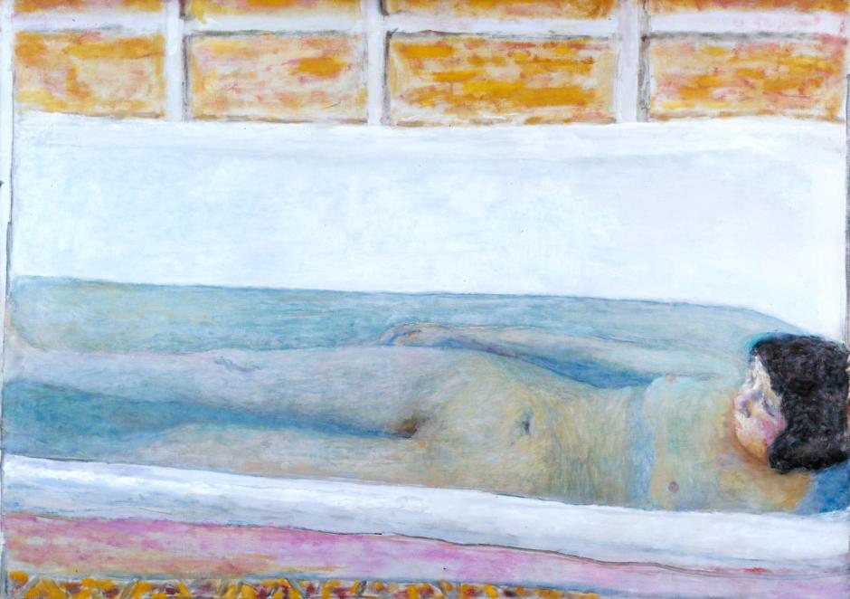 The Bath 1925 by Pierre Bonnard 1867-1947