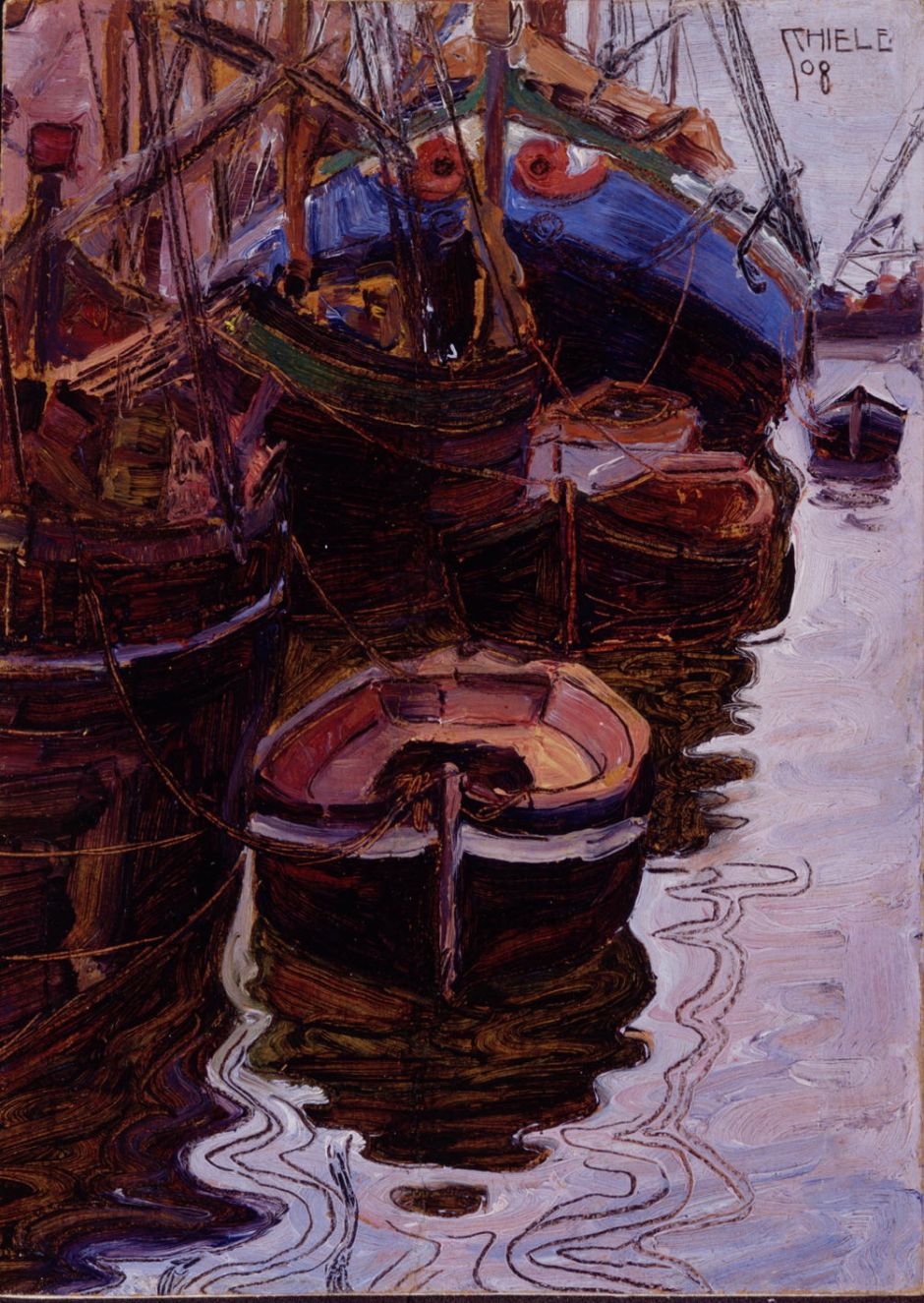 schieleboatstriesteharbour