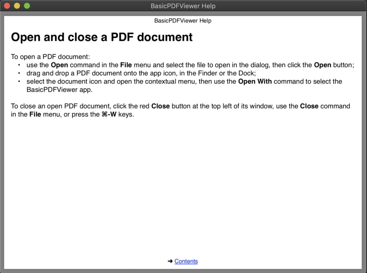 PDF without Adobe: 7 Adding a PDF Help book – The Eclectic Light Company