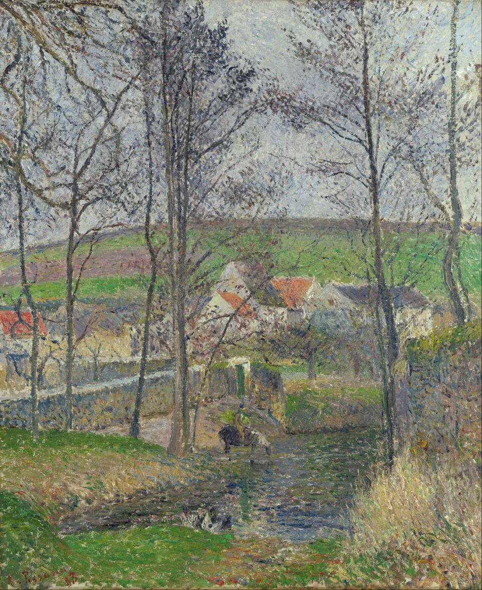 pissarroviosneosnywinter1883