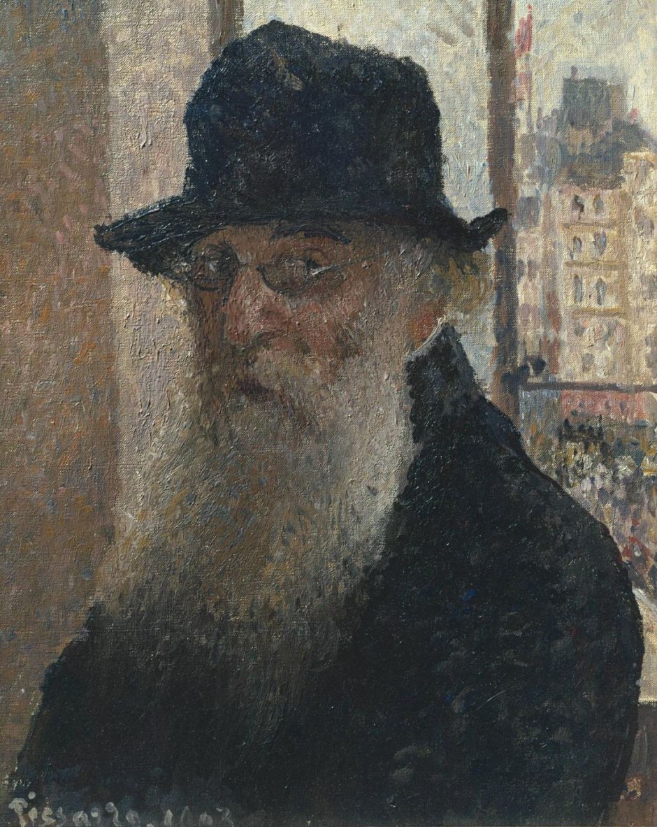 Self-Portrait 1903 by Camille Pissarro 1830-1903