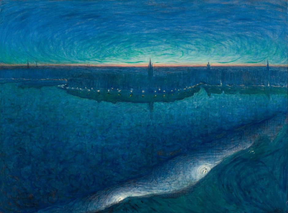 Gryning över Riddarfjärden