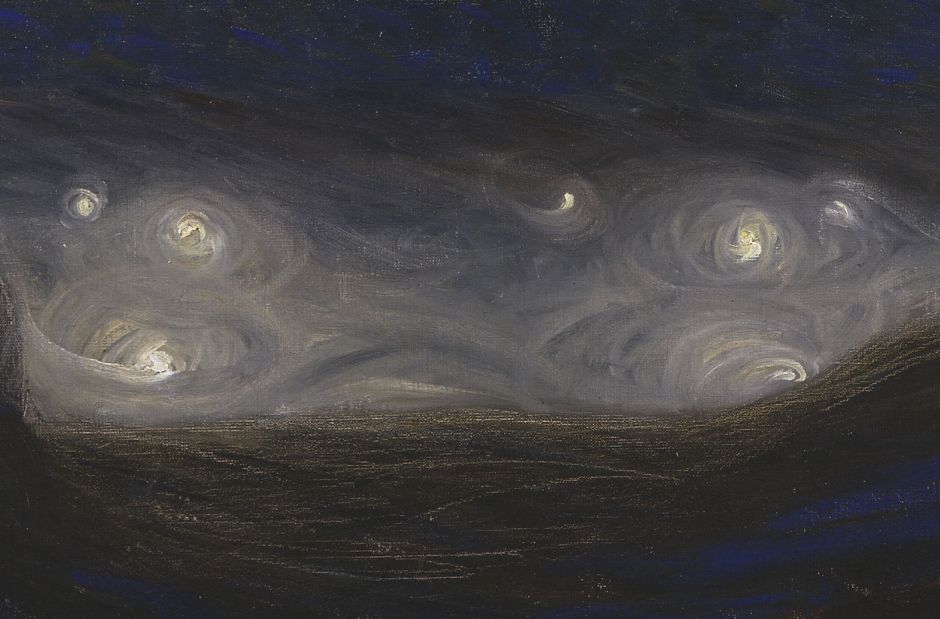 Eugène Jansson: Riddarfjärden i Stockholm.NM1699