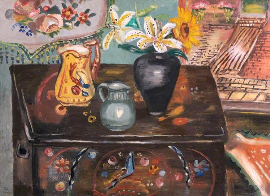 Hodgkins, Frances, 1869-1947; The Painted Chest