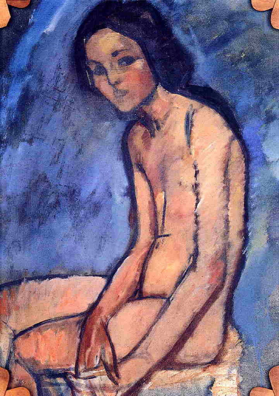 modiglianiseatednude1909