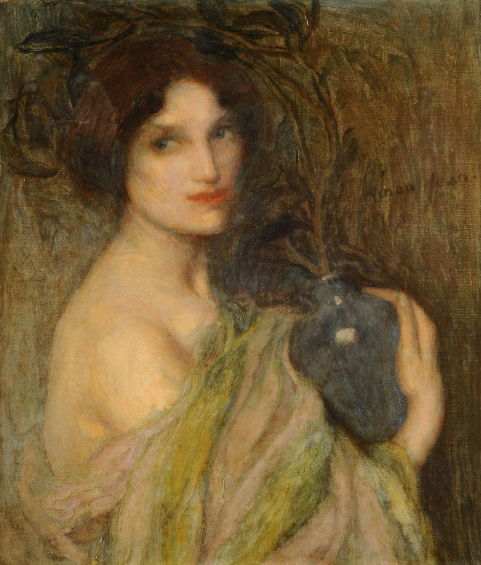 amanjeanwomanbluevase