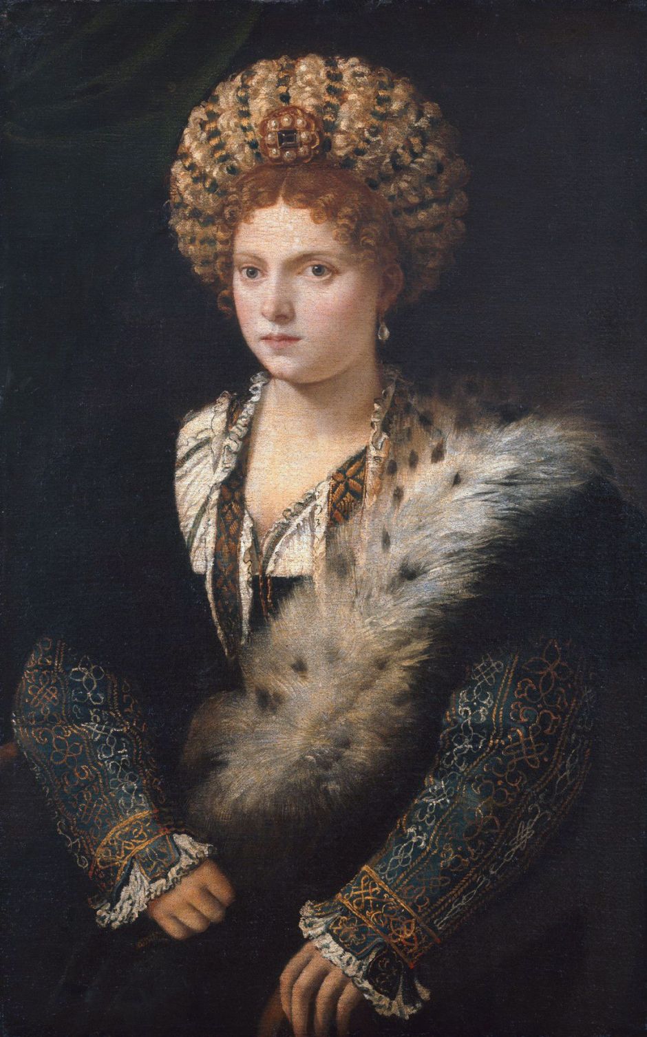 Isabella d'Este, by Titian